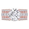 Thumbnail Image 3 of Round-Cut Created By Jared Studio Lab-Grown Diamond Engagement Ring 3-3/4 ct tw 14K Rose Gold