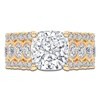 Thumbnail Image 3 of Cushion-Cut Created By Jared Studio Lab-Grown Diamond Engagement Ring 3-3/4 ct tw 14K Yellow Gold