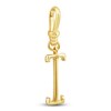 Thumbnail Image 2 of Charm'd by Lulu Frost Diamond Letter I Charm 1/15 ct tw Pavé Round 10K Yellow Gold