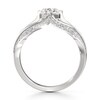 Thumbnail Image 2 of J'Lure Lab-Grown Diamond Octagon Brilliant-Cut Engagement Ring 1-3/8 ct tw 18K White Gold