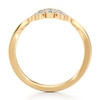 Thumbnail Image 2 of J'Lure Lab-Grown Diamond Scalloped Wedding Band 1/6 ct tw 18K Yellow Gold