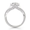 Thumbnail Image 2 of J'Lure Lab-Grown Diamond Hexagon Brilliant-Cut Engagement Ring 3-1/2 ct tw 18K White Gold