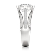 Thumbnail Image 3 of J'Lure Lab-Grown Diamond Hexagon Brilliant-Cut Engagement Ring 3-1/2 ct tw 18K White Gold