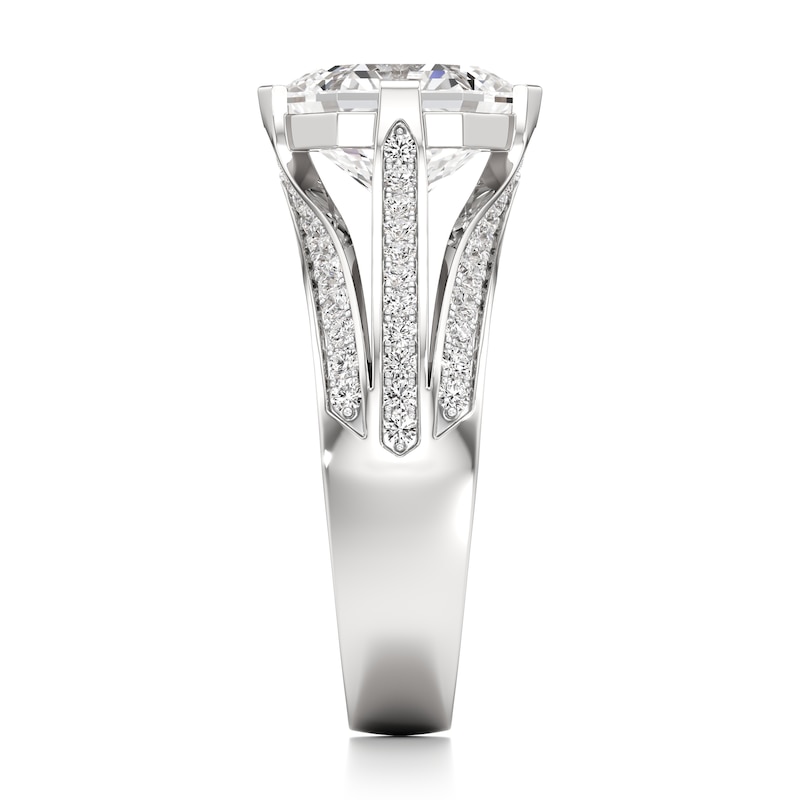 Main Image 3 of J'Lure Lab-Grown Diamond Hexagon Brilliant-Cut Engagement Ring 3-1/2 ct tw 18K White Gold