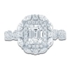 Thumbnail Image 3 of Pnina Tornai Emerald-Cut Diamond Halo Engagement Ring 1-1/2 ct tw 14K White Gold