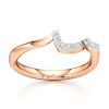 Thumbnail Image 1 of J'Lure Lab-Grown Diamond Wedding Band 1/10 ct tw 18K Rose Gold