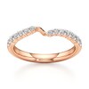 Thumbnail Image 1 of J'Lure Lab-Grown Diamond Contour Wedding Band 1/3 ct tw 18K Rose Gold