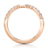 Thumbnail Image 2 of J'Lure Lab-Grown Diamond Contour Wedding Band 1/3 ct tw 18K Rose Gold