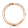 Thumbnail Image 2 of J'Lure Lab-Created Diamond Contour Wedding Band 1/2 ct tw 18K Rose Gold