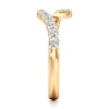 Thumbnail Image 3 of J'Lure Lab-Grown Diamond Contour Wedding Band 1/2 ct tw 18K Yellow Gold