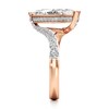 Thumbnail Image 3 of J'Lure Moval Old-Cut Lab-Grown Diamond Bypass Engagement Ring 3-5/8 ct tw 18K Rose Gold