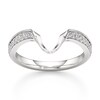 Thumbnail Image 1 of J'Lure Lab-Grown Diamond Contour Wedding Band 1/6 ct tw 18K White Gold