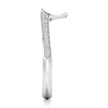Thumbnail Image 3 of J'Lure Lab-Grown Diamond Contour Wedding Band 1/6 ct tw 18K White Gold