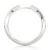 Thumbnail Image 2 of J'Lure Lab-Grown Diamond Angled Contour Wedding Band 1/5 ct tw 18K White Gold