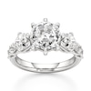 Thumbnail Image 1 of J'Lure Octagon Step-Cut Lab-Grown Diamond Engagement Ring 4-3/4 ct tw 18K White Gold