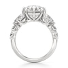Thumbnail Image 2 of J'Lure Octagon Step-Cut Lab-Grown Diamond Engagement Ring 4-3/4 ct tw 18K White Gold