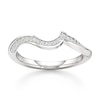 Thumbnail Image 1 of J'Lure Lab-Grown Diamond Contour Wedding Band 1/6 ct tw 18K White Gold