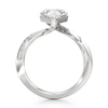 Thumbnail Image 2 of J'Lure Kite Step-Cut Lab-Created Diamond Bypass Engagement Ring 3-1/5 ct tw 18K White Gold