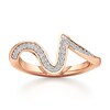 Thumbnail Image 1 of J'Lure Lab-Grown Diamond Contour Wedding Band 1/5 ct tw 18K Rose Gold