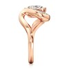 Thumbnail Image 3 of J'Lure Pentagon Brilliant-Cut Lab-Grown Diamond Engagement Ring 2 ct tw 18K Rose Gold