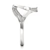 Thumbnail Image 3 of J'Lure Lab-Grown Diamond Contour Wedding Band 1/6 ct tw 18K White Gold