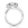 Thumbnail Image 2 of J'Lure Oval Step-Cut Lab-Grown Diamond Engagement Ring 3 ct tw 18K White Gold