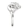 Thumbnail Image 3 of J'Lure Oval Step-Cut Lab-Grown Diamond Engagement Ring 3 ct tw 18K White Gold