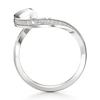 Thumbnail Image 2 of J'Lure Lab-Grown Diamond Contour Wedding Band 1/5 ct tw 18K White Gold