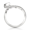 Thumbnail Image 2 of J'Lure Lab-Grown Diamond Contour Wedding Band 1/5 ct tw 18K White Gold