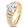 Thumbnail Image 2 of J'Lure Trillion Curved Brilliant-Cut Lab-Grown Diamond Engagement Ring 2-1/4 ct tw 18K Yellow Gold