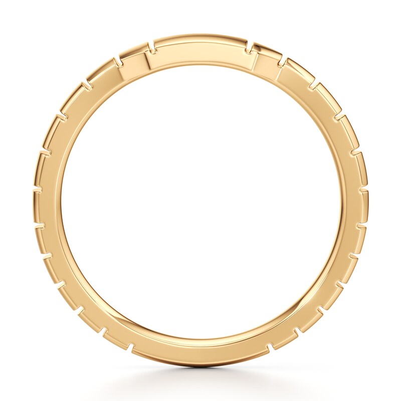 Main Image 2 of J'Lure Contour Wedding Band 18K Yellow Gold