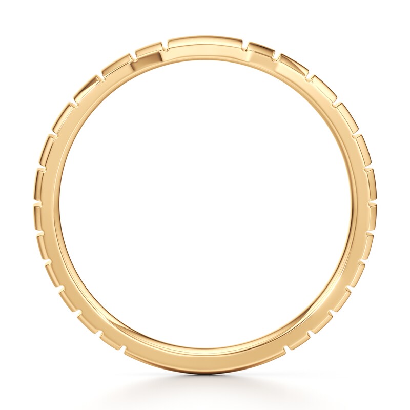 Main Image 2 of J'Lure Contour Wedding Band 18K Yellow Gold