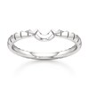 Thumbnail Image 1 of J'Lure Contour Wedding Band 18K White Gold
