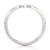 Thumbnail Image 2 of J'Lure Contour Wedding Band 18K White Gold