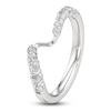 Thumbnail Image 2 of J'Lure Lab-Grown Diamond Contour Wedding Band 1/3 ct tw 18K White Gold