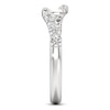 Thumbnail Image 3 of J'Lure Lab-Grown Diamond Contour Wedding Band 1/3 ct tw 18K White Gold