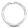 Thumbnail Image 4 of J'Lure Lab-Grown Diamond Contour Wedding Band 1/3 ct tw 18K White Gold