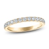 Thumbnail Image 1 of Vera Wang VOW Lab-Grown Diamond Wedding Band 1/2 ct tw 14K Yellow Gold