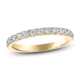 Vera Wang VOW Lab-Grown Diamond Wedding Band 1/2 ct tw 14K Yellow Gold