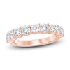 Thumbnail Image 1 of Lab-Grown Diamond Anniversary Ring 1-1/2 ct tw 14K Rose Gold