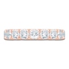 Thumbnail Image 3 of Lab-Grown Diamond Anniversary Ring 1-1/2 ct tw 14K Rose Gold