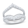 Thumbnail Image 1 of Certified Diamond & Milgrain Enhancer Ring 7/8 ct tw 14K White Gold