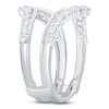 Thumbnail Image 2 of Certified Diamond & Milgrain Enhancer Ring 7/8 ct tw 14K White Gold