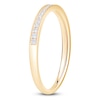 Thumbnail Image 2 of Certified Diamond Anniversary Ring 1/6 ct tw 14K Yellow Gold