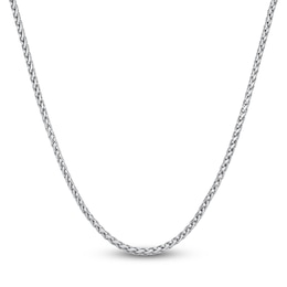 Wheat Chain Necklace 3mm Stainless Steel 20"