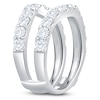 Thumbnail Image 2 of Lab-Grown Diamond Contour Enhancer Ring 2 ct tw 14K White Gold