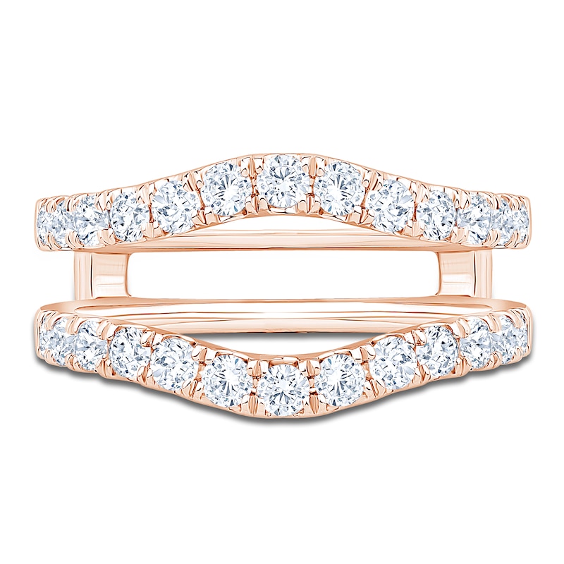 Main Image 3 of Lab-Grown Diamond Contour Enhancer Ring 1 ct tw 14K Rose Gold