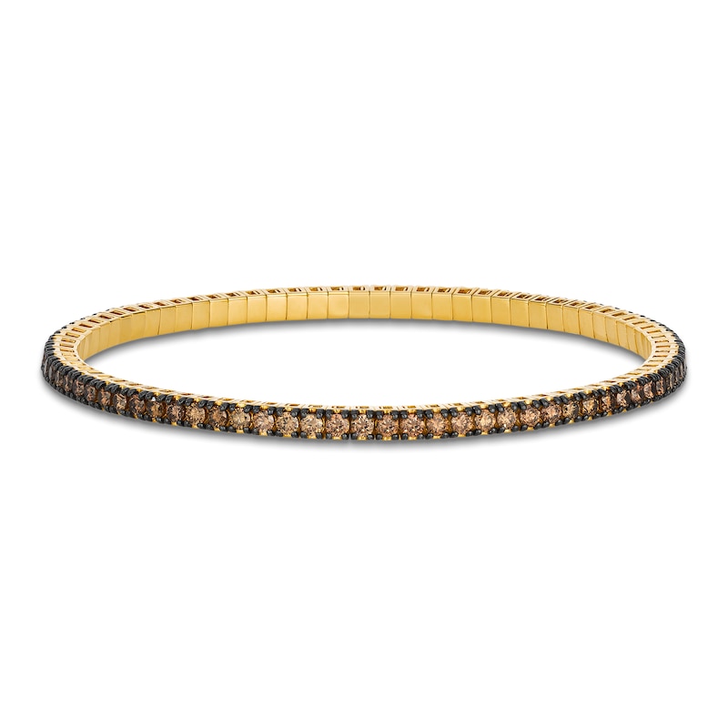 Main Image 1 of Le Vian Chocolate Diamond Bracelet 2-7/8 ct tw 14K Honey Gold