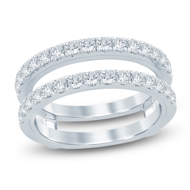 Main Image 1 of Certified Diamond Enhancer Ring 1 ct tw 14K White Gold