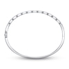 Thumbnail Image 3 of Shy Creation Baguette & Round-Cut Diamond Bangle Bracelet 7/8 ct tw 14K White Gold SC55011358ZS